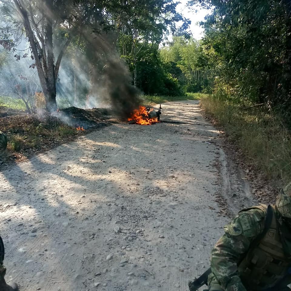 Atentado del ELN contra Centro Democrático en Saravena