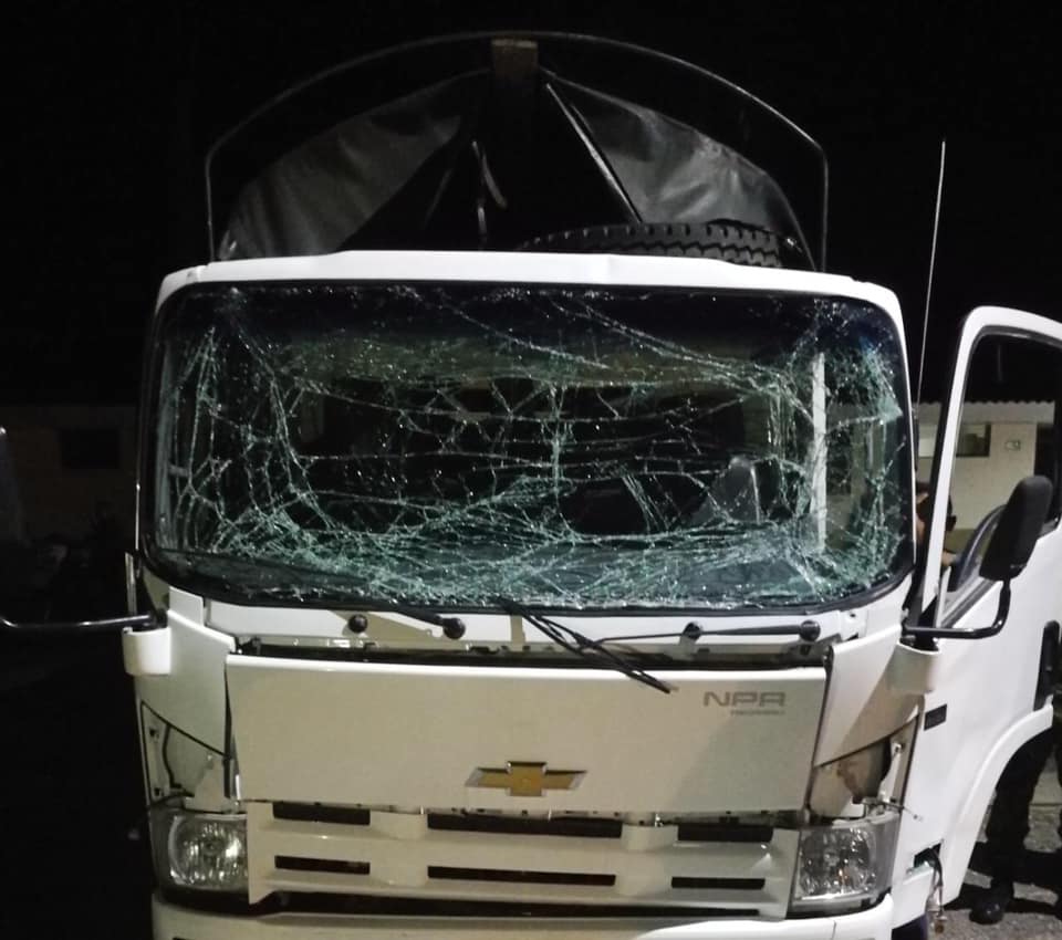 Guerrilla atacó carro que suministra alimentos al Ejército en el Sarare