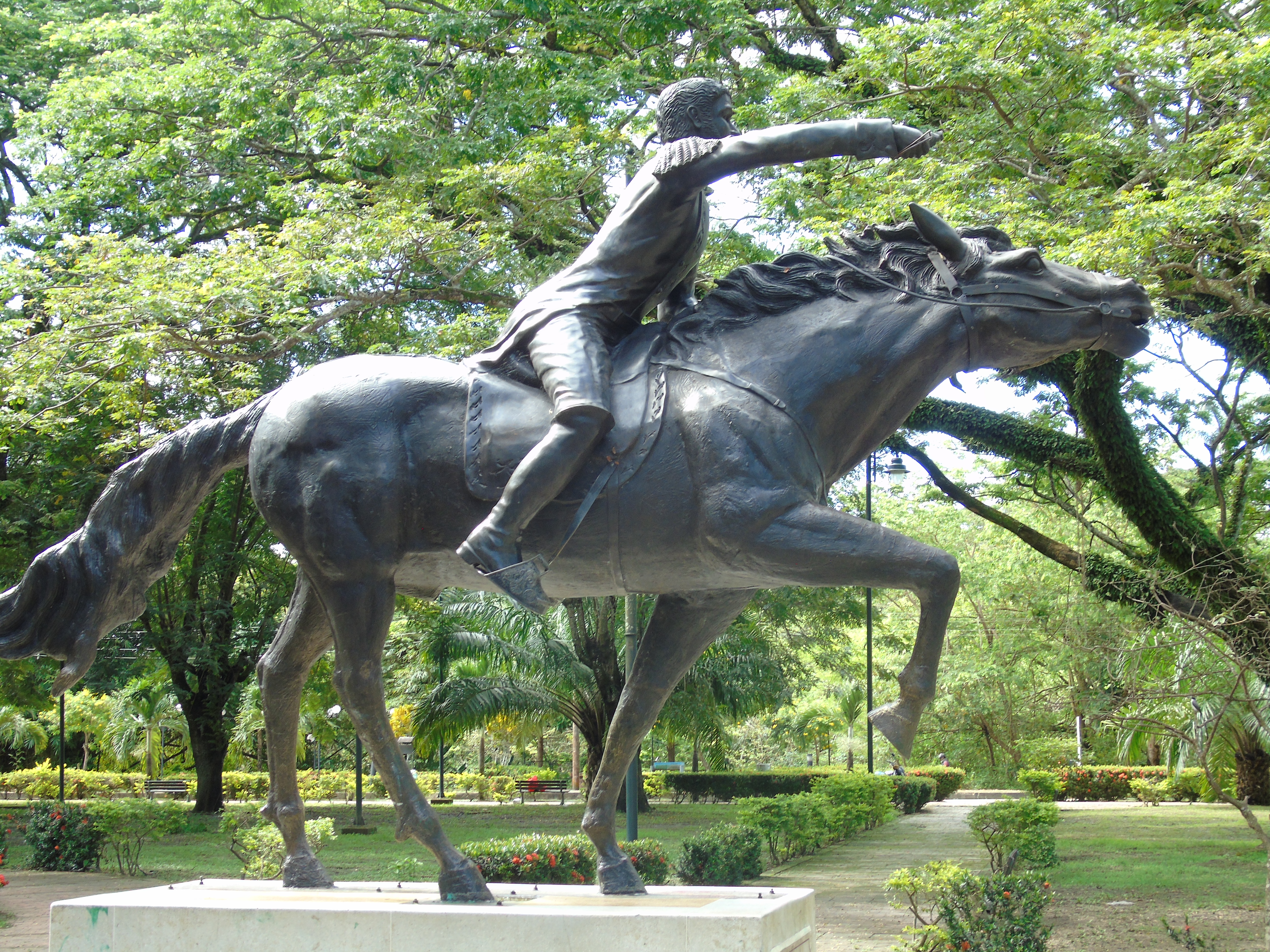 Bolívar en Puerto Rondón