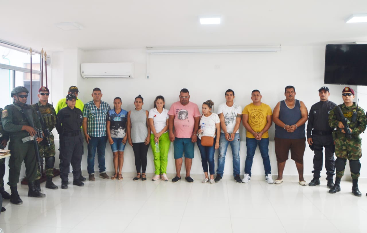 Capturados 9 integrantes del ELN en la región del Sarare
