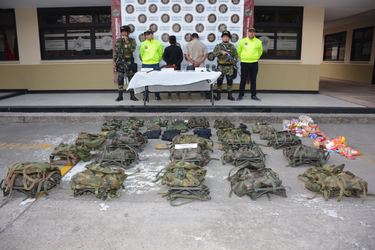 Ejército Nacional recuperó un menor de edad y capturó dos integrantes de las disidencias de la Farc