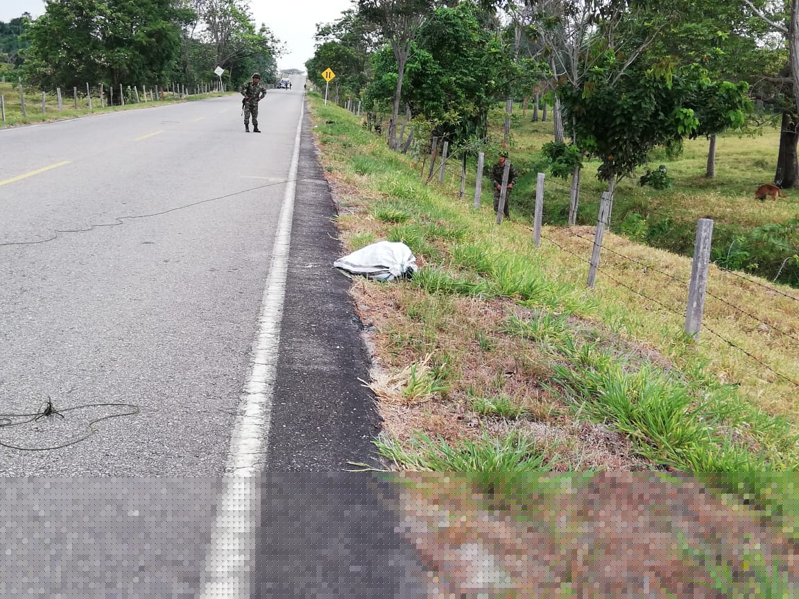 (EN VIDEO) Así fue destruido un artefacto explosivo en Tame