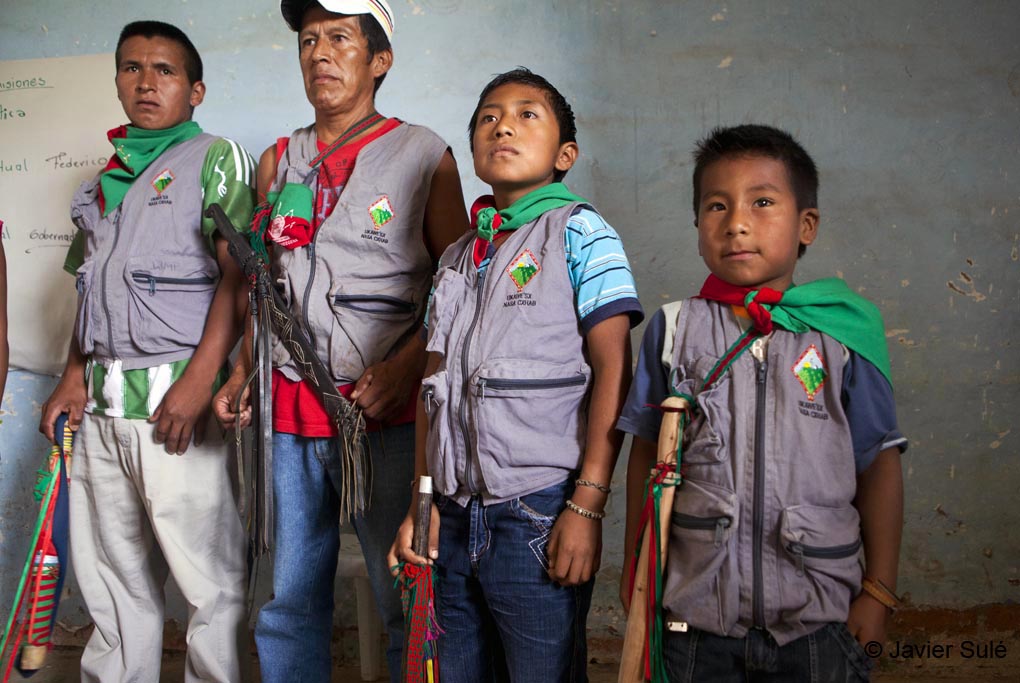 Ocho disidentes de la farc fueron capturados por guardia indigena