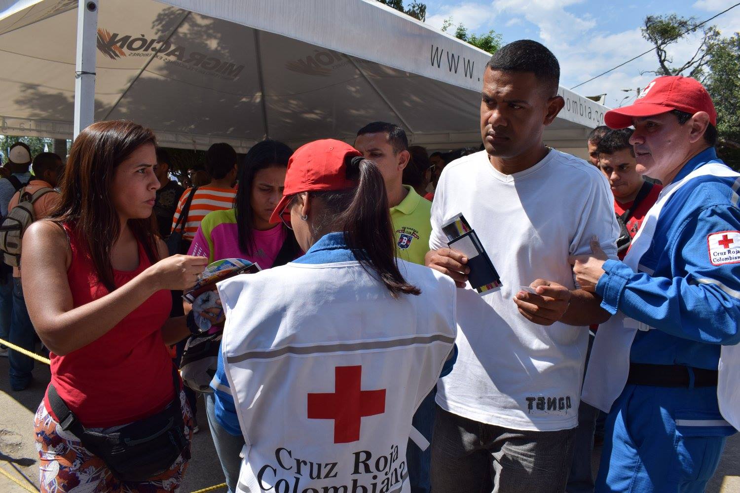 Cruz Roja en Arauca como operador del Programa Mundial de Alimentos de la ONU