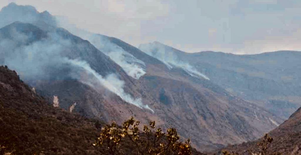 Durante 4 días ardió el Parque El Cocuy