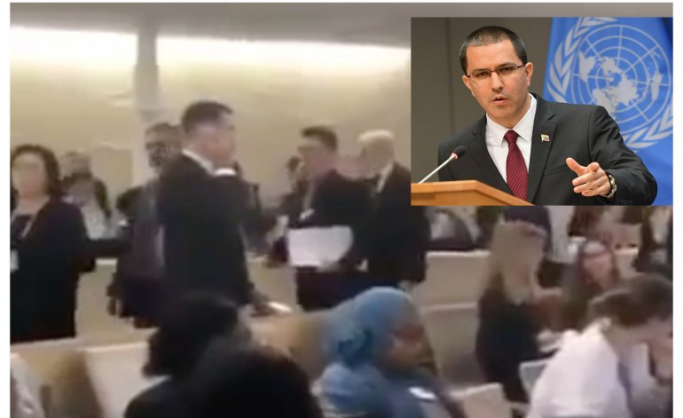 Dejan ‘solo’ a canciller de Venezuela en foro de la ONU