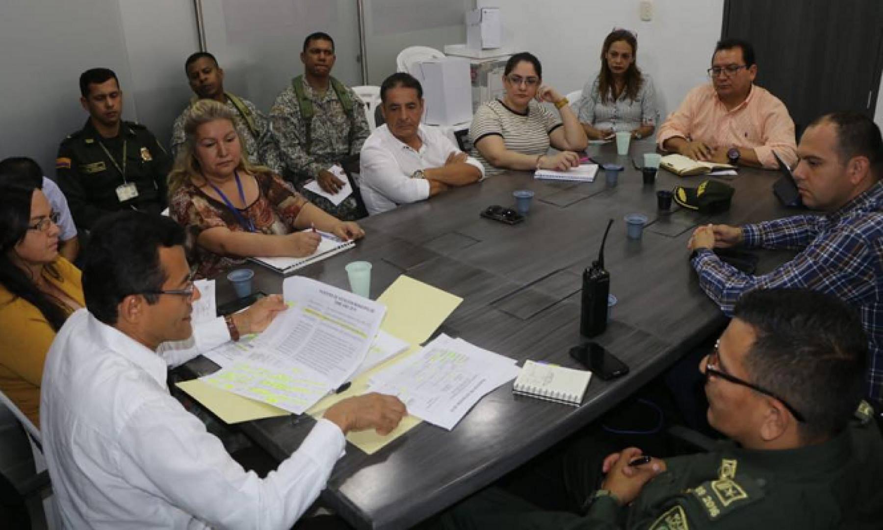 Comité de seguimiento electoral departamental analizó situación de seguridad