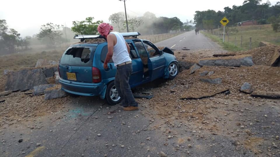 Dos personas civiles heridas dejó explosión en zona rural de Saravena