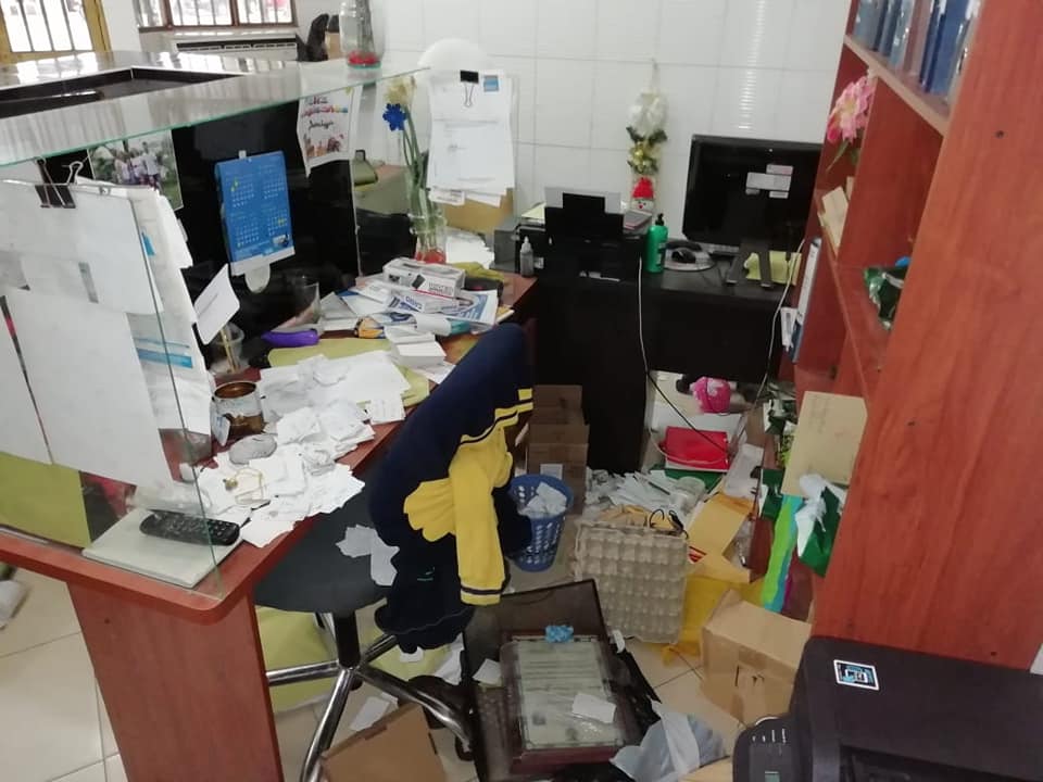 Hurtaron oficina de Asojuntas y locales comerciales en Saravena