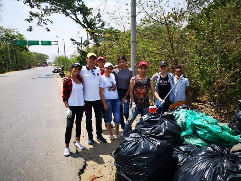 Araucanos se sumaron al reto «Basura Challenge»