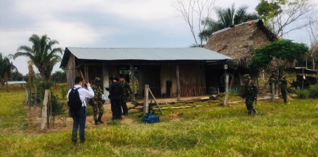 Ejército realizó extinción de dominios de alias «culebrito» cabecilla del ELN