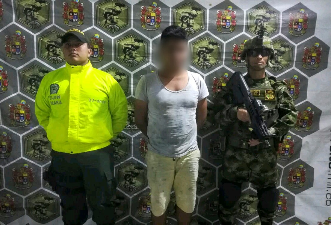 Capturan al «Veneco», presunto integrante del ELN