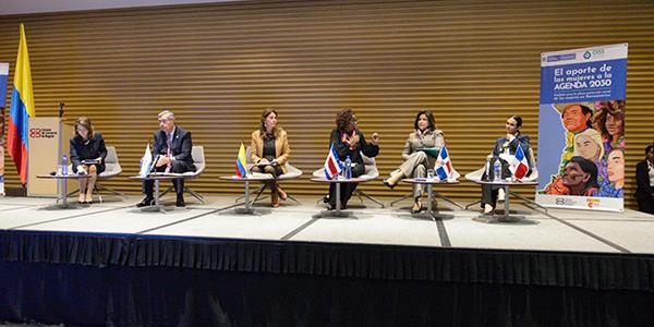 Vicepresidentas y ministras de Iberoamérica plantearon nuevas rutas para el aporte de las mujeres a la Agenda 2030