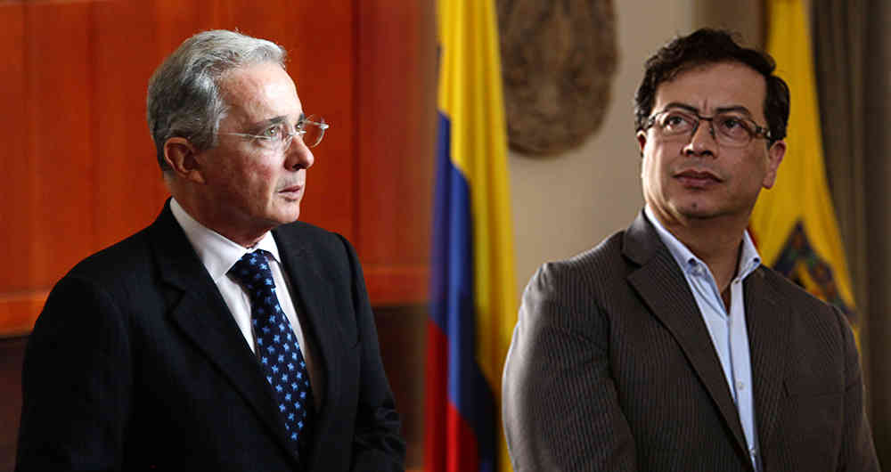 Así fue el «toma y dame» entre Uribe y Petro