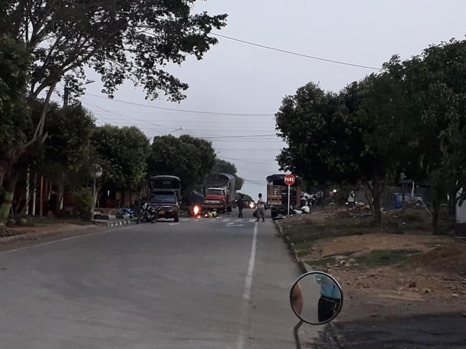 Con moto-bomba atacaron a policías en Tame, Arauca
