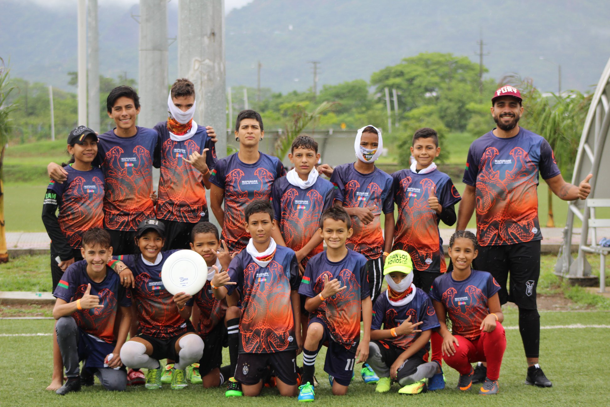 Arauca participó en el torneo de Ultimate Frisbee, realizado en Yopal.