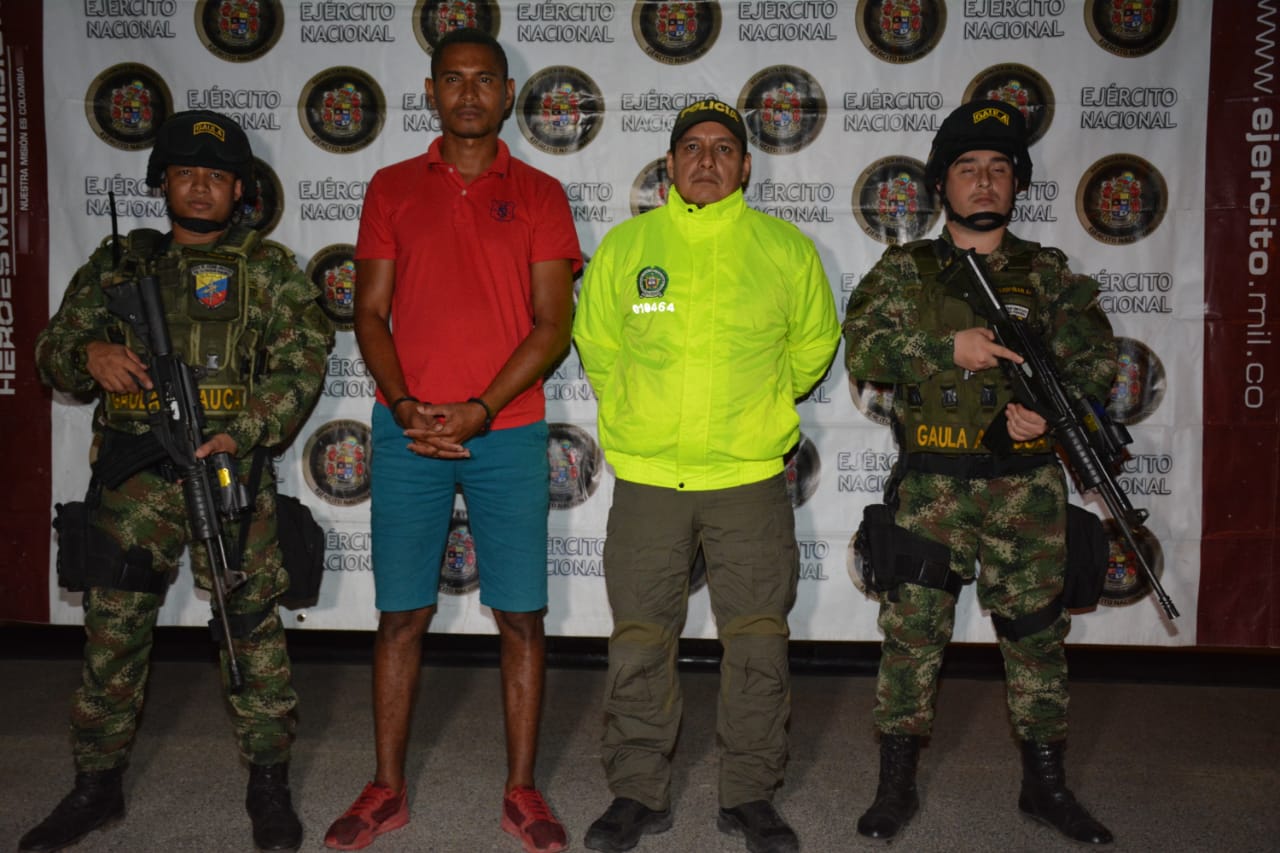 Ejército Nacional capturó a siete hombres por los delitos de extorsión y rebelión
