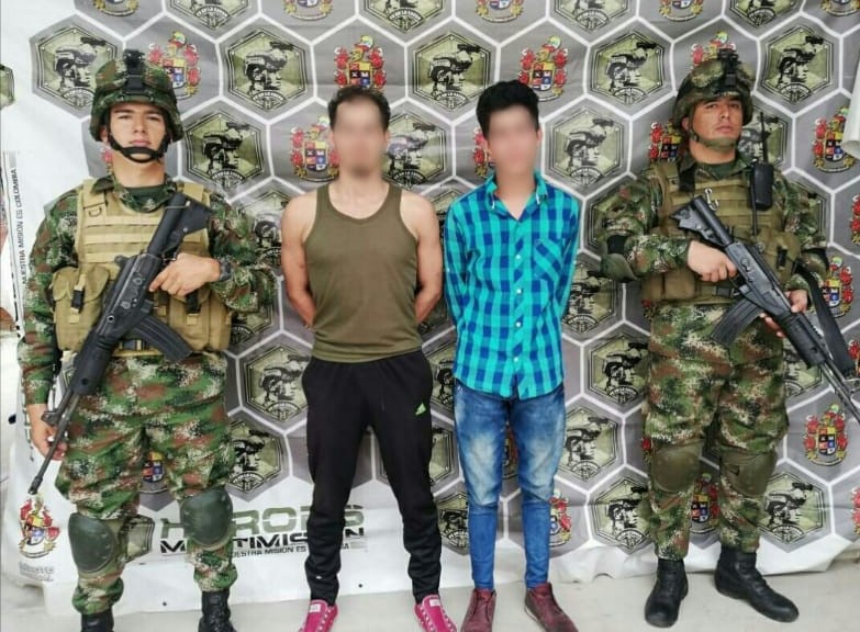 En Saravena Ejército Nacional captura a cuatro personas vinculadas con el Eln