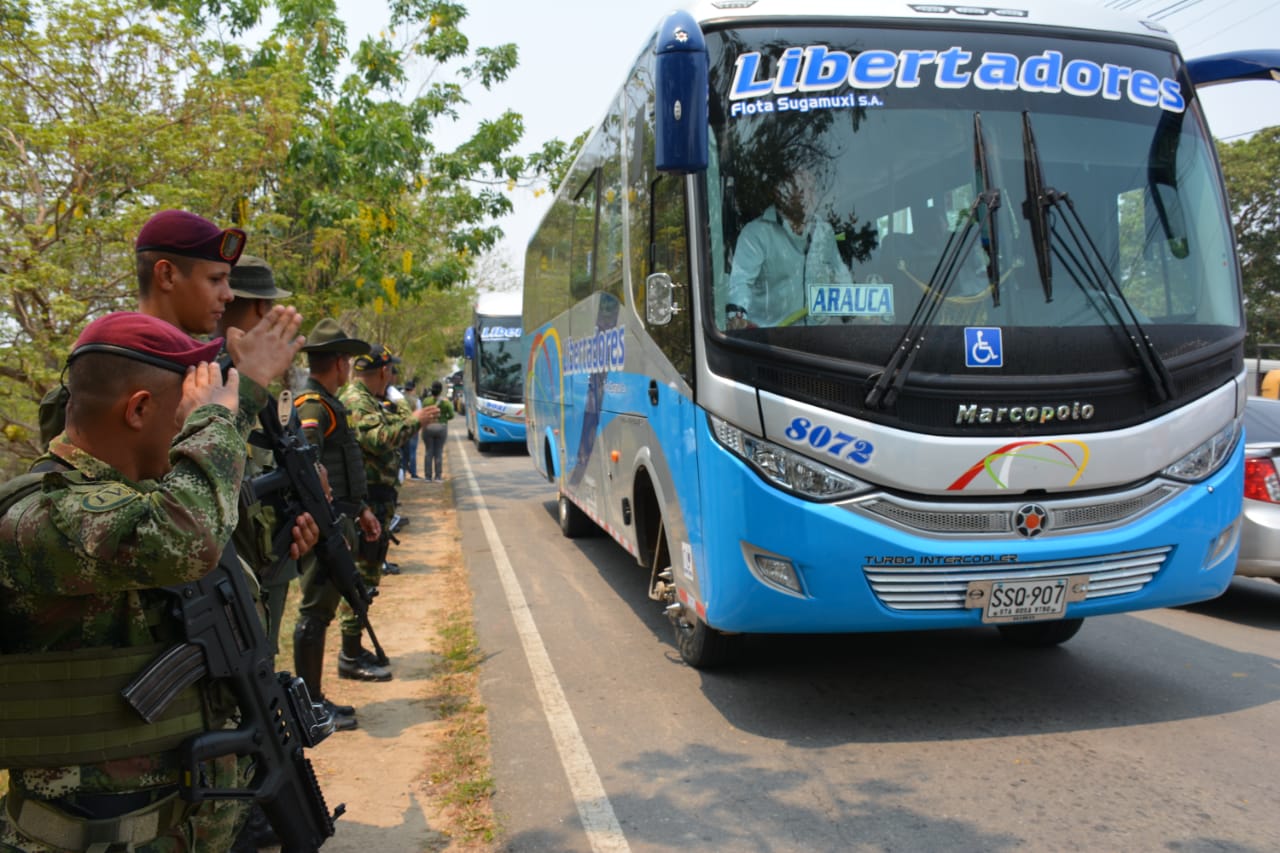 En Arauca más de dos mil uniformados de las Fuerzas Militares y de Policía custodiarán en Semana Santa