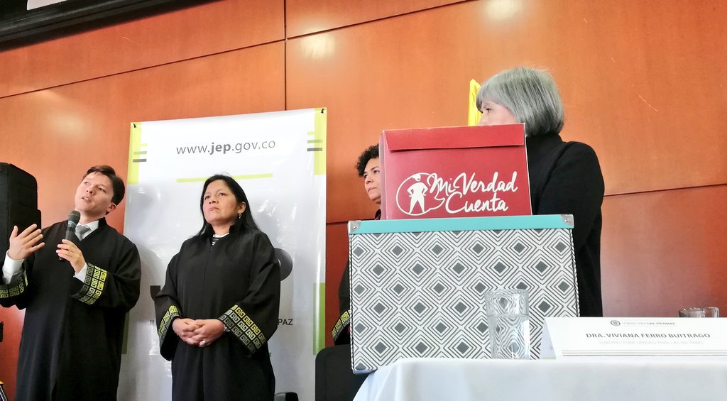 LA ORGANIZACIÓN SISMA MUJER ENTREGA DOS INFORMES SOBRE VIOLENCIA SEXUAL A LA JEP