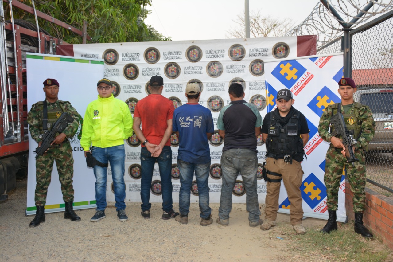 Ejército Nacional recuperó 9 toneladas de cobre que habían sido hurtadas en Arauquita