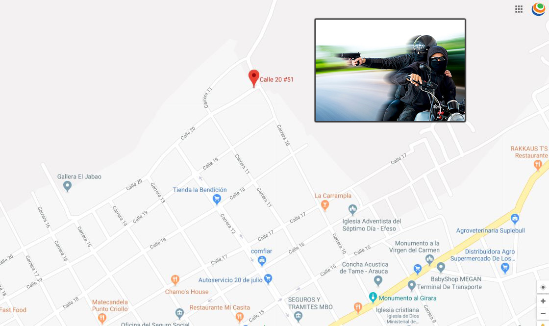 Sicarios llegaron hasta la casa de su víctima en Tame