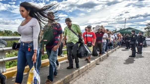 El canciller destaco que continua solidaridad con migrantes, pero reclamo mas ayuda internacional