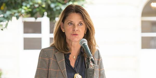 Vicepresidenta pide a las ramas del poder público trabajar de manera articulada para cerrarle espacios al narcotráfico