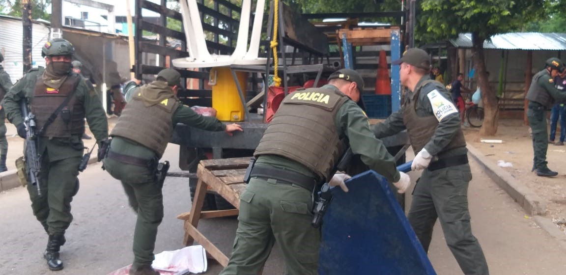 Polfa incautó alimentos perecederos en Arauca