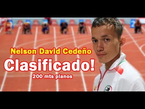 Nelson David Cedeño de la Liga de Atletismo de Arauca, clasificado a juegos nacionales!