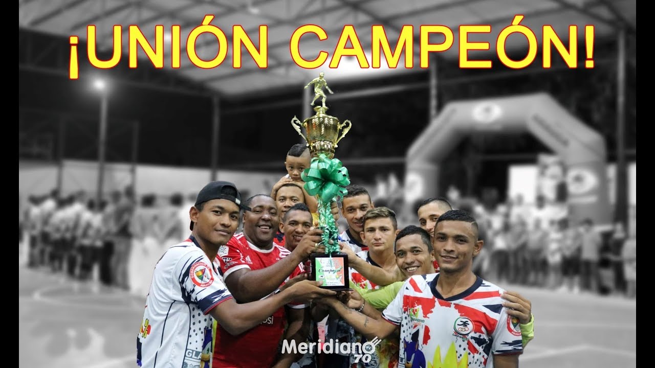 Barrio La Unión Campeón de Intercomunas de Fútbol de Salón
