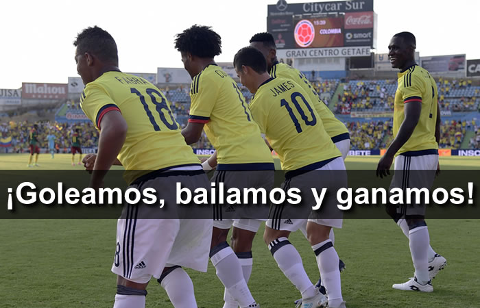 Colombia 6 – 0 Tahití