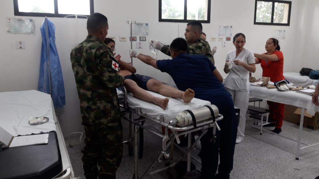 (+VIDEO) Ejército Nacional salvaguardó  vida de guerrillero herido en combate en Calafitas Saravena