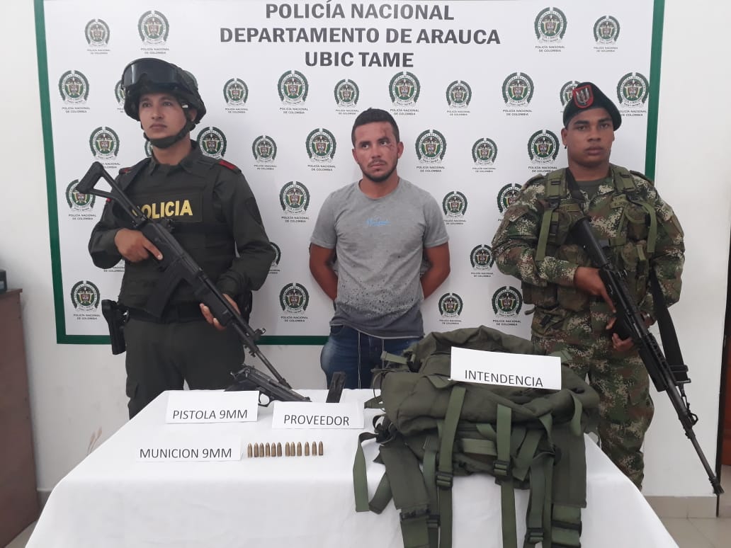 En Tame cayó Wilmer explosivista de las Farc- disidente del acuerdo de paz