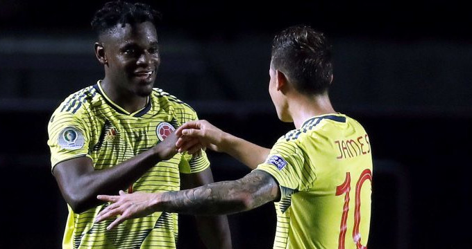 La zurda de seda de James y la tenacidad de fiera de Zapata buscarán avanzar a semifinales de la Copa América.