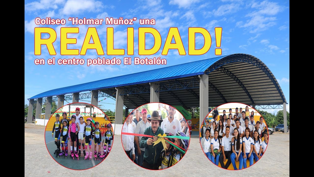 Coldeportes Arauca entregó coliseo deportivo en el centro poblado El Botalón