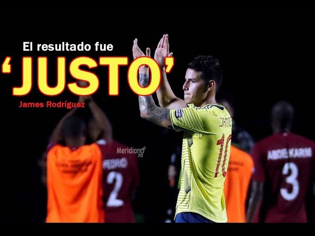 James: El resultado es justo