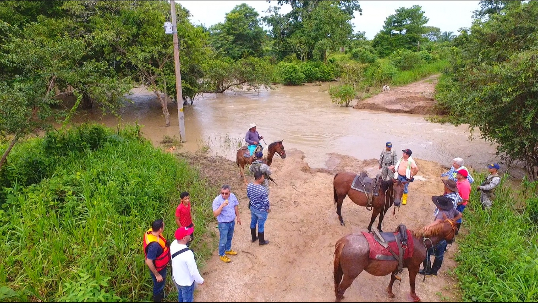 Seis comunidades del pueblo Uwa afectadas por el invierno en el municipio de Tame