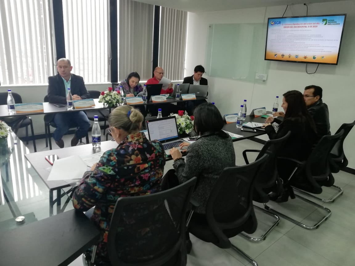 OCAD Región Llanos aprobó un proyecto que supera los 10 mil millones de pesos para el Departamento
