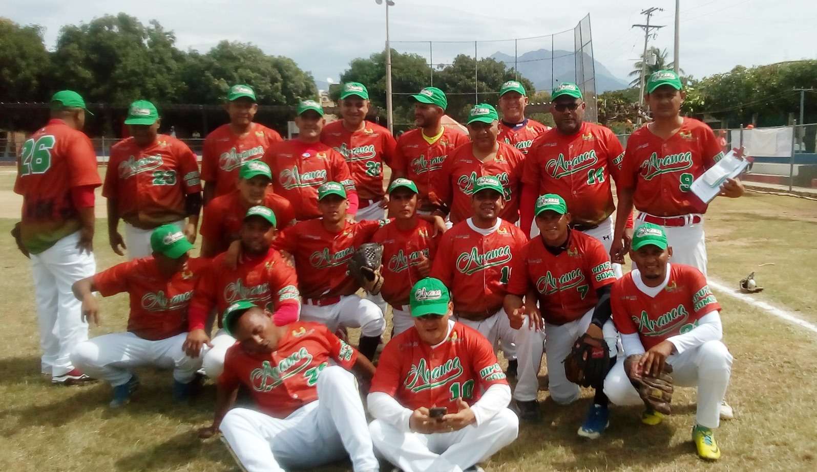 Softbol araucano subcampeón en campeonato en Valledupar