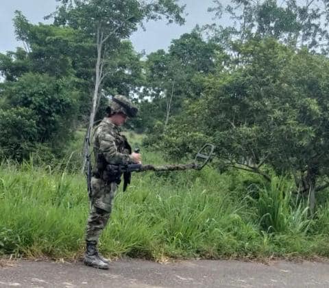 En Arauquita Ejército Nacional halla 70 kilos de  explosivos
