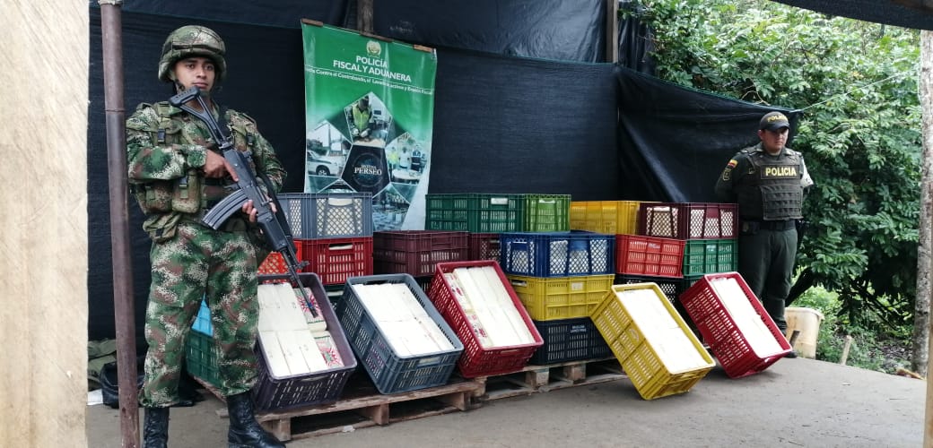 2500 kilos de queso de contrabando fueron incautados en Tame, Arauca