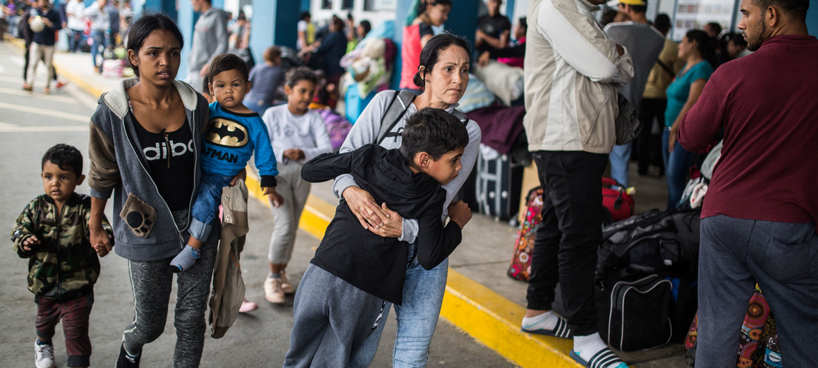 Niños migrantes en peligro de ser captados por grupos irregulares