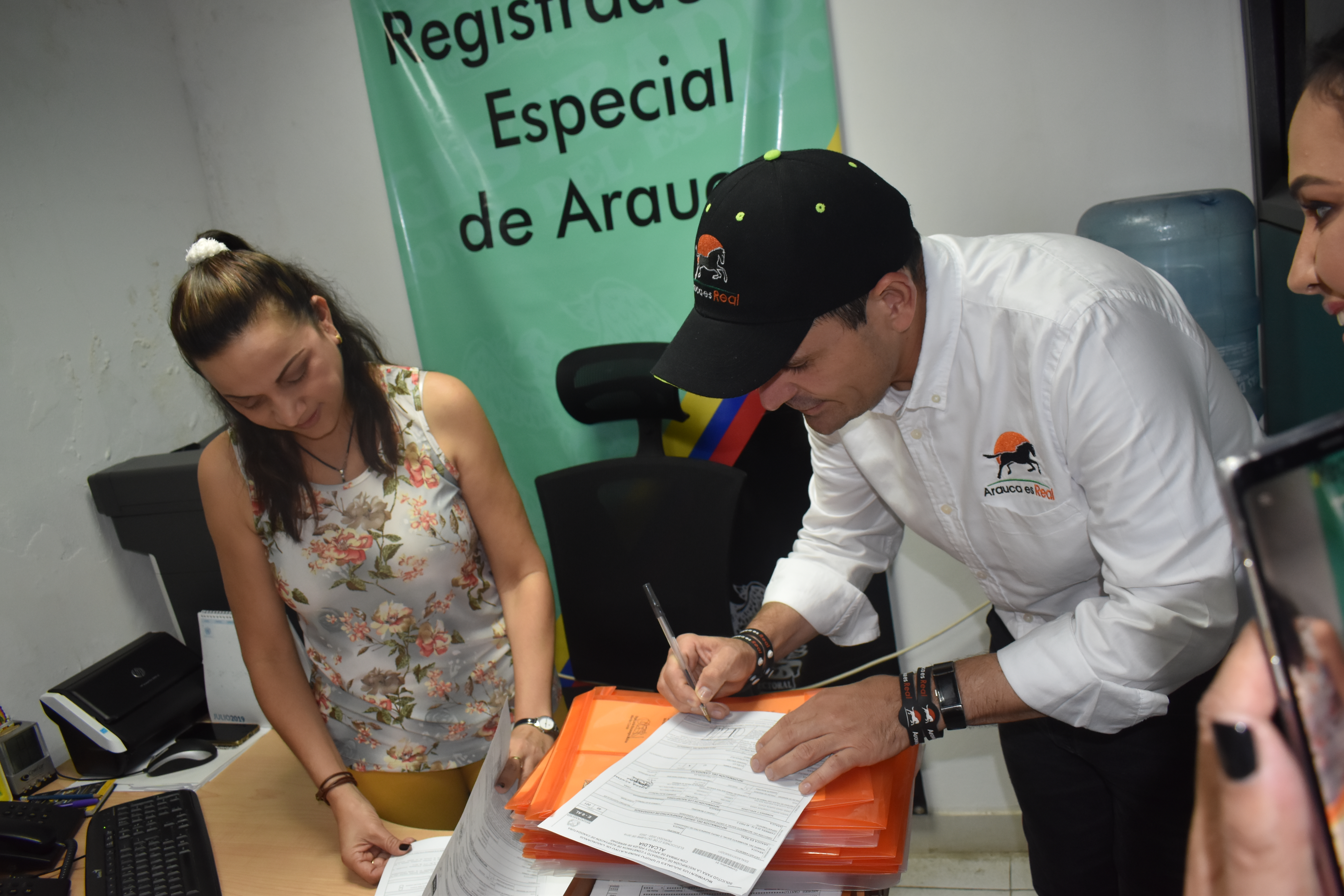 Oscar Evelio Durán inscribió su propuesta de gobierno para la Alcaldía de Arauca