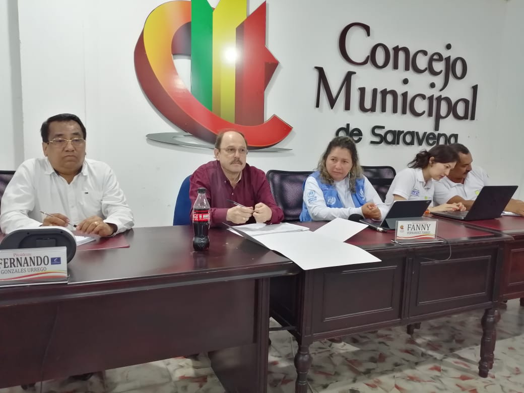 Gobernador de Arauca inició proceso de formalización de predios en Saravena