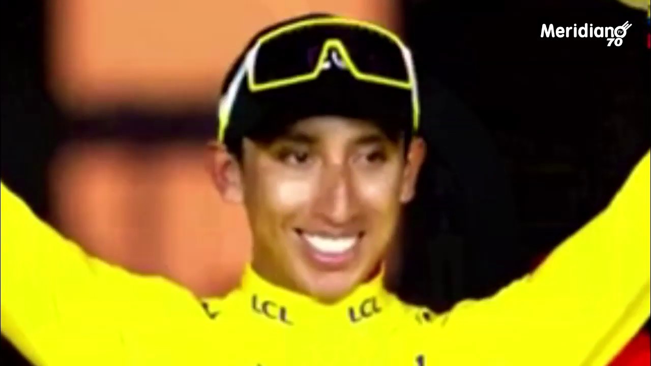 Egan en lo mas alto del Tour! Escucha lo que dijo el Colombiano
