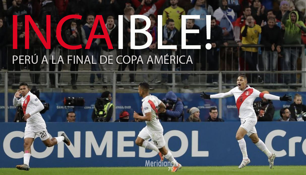 Perú goleó a Chile y es finalista de la copa América