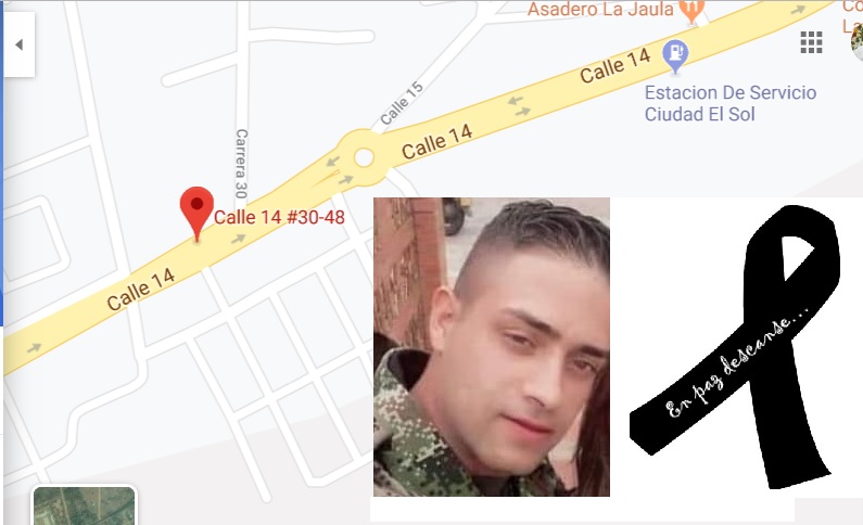 En atentado con “plan pistola” guerrilla asesinó a soldado en Tame