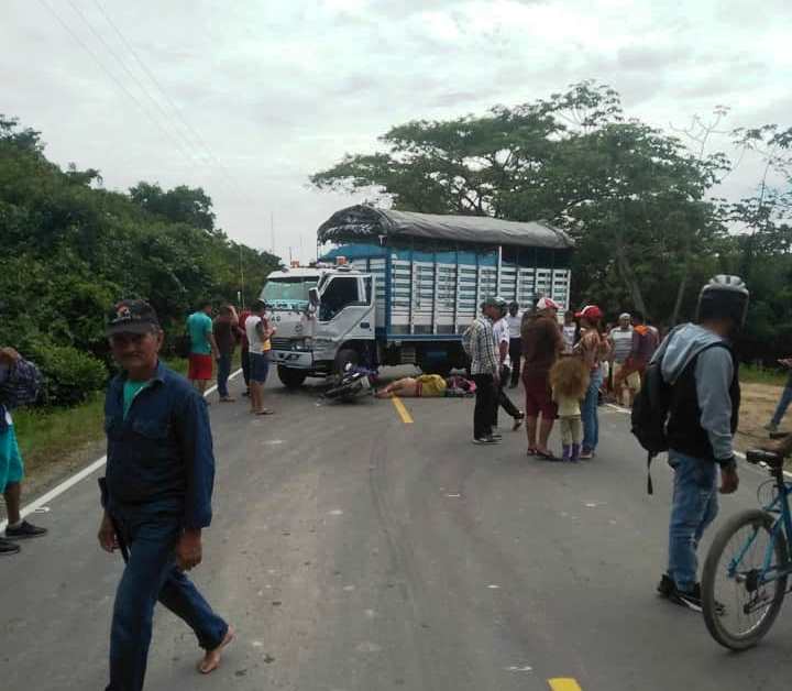 Accidente de tránsito se registró en la vía Arauca – La Antioqueña