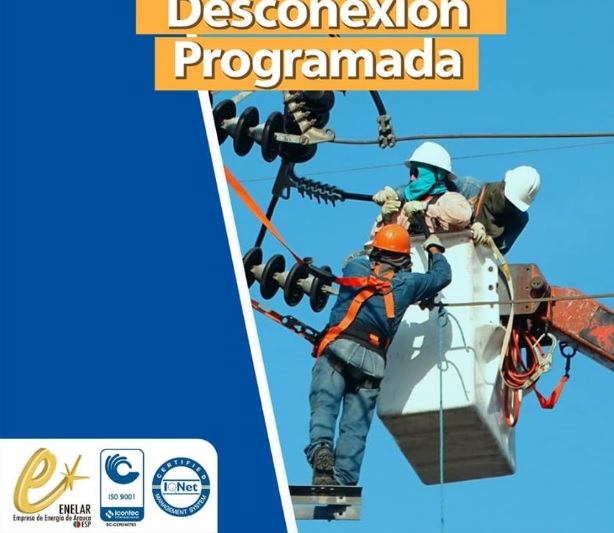 Trabajos de mantenimiento adelantará Enelar ESP este jueves en zona rural de Arauquita